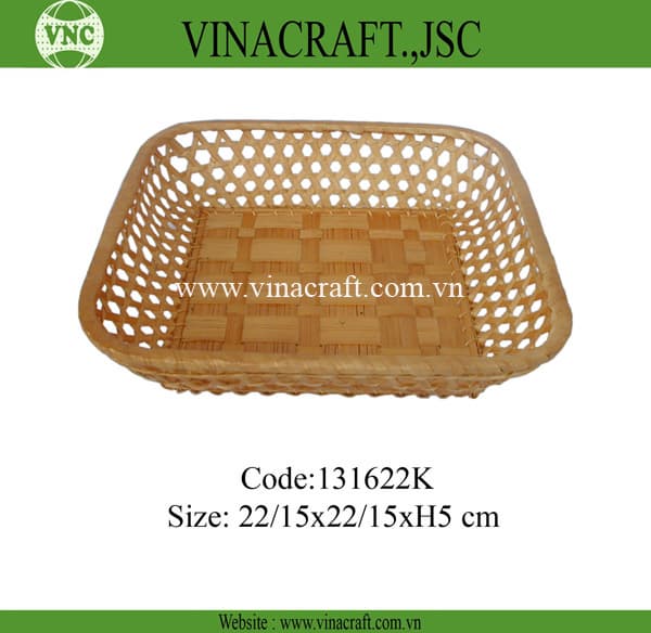 Cheap easter bamboo basket